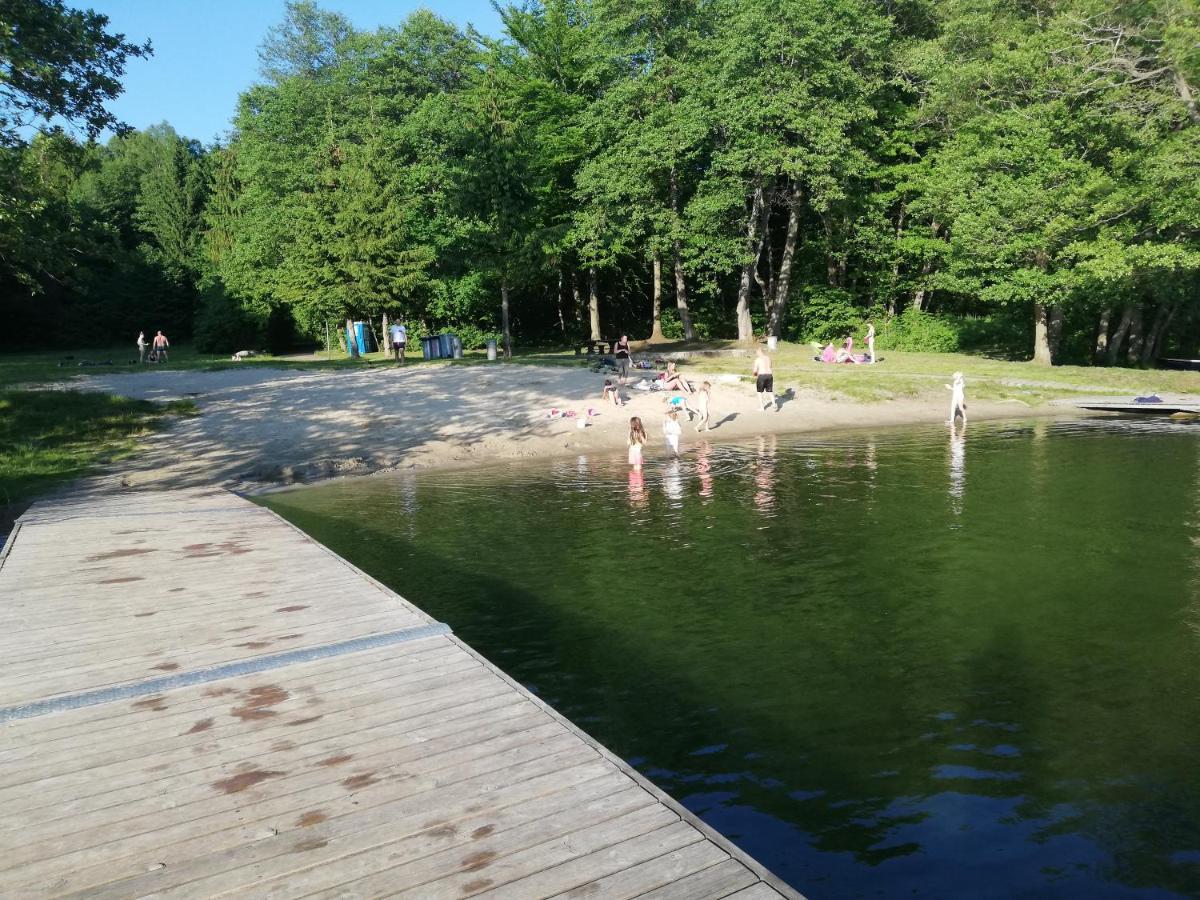 Dom Wypoczynkowy Pod Kasztanem 1 Nad Jeziorem Wartkowo Buitenkant foto