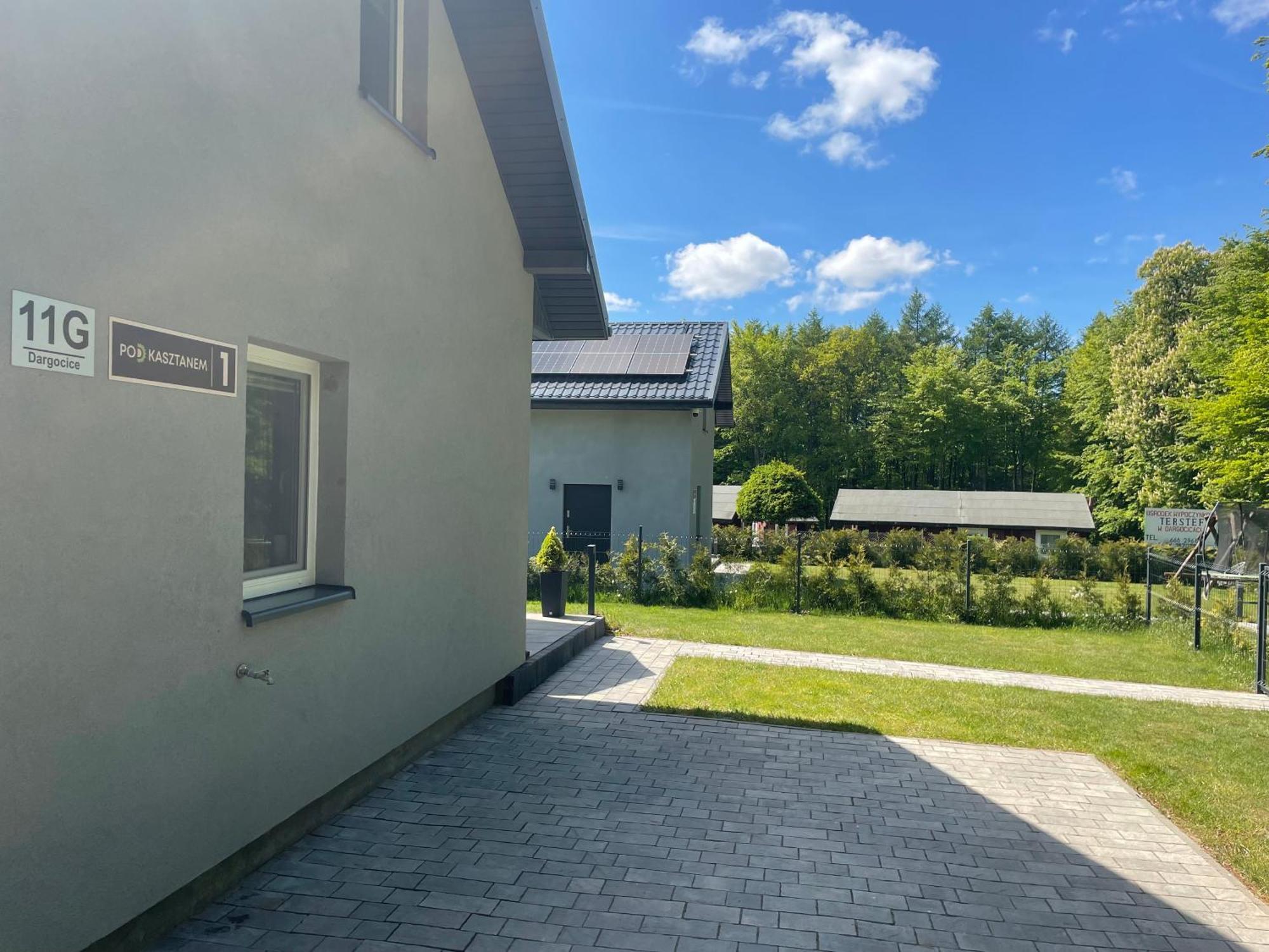 Dom Wypoczynkowy Pod Kasztanem 1 Nad Jeziorem Wartkowo Buitenkant foto